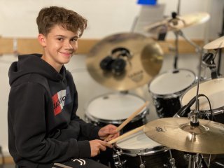 Schlagzeug lernen Schlagzeugunterricht Kinder Fürth 2